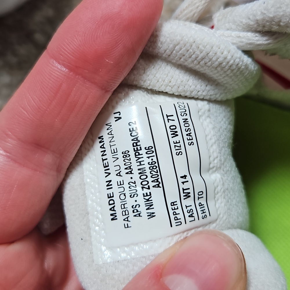 Nike Volleyball Shoes Zoom Hyperace 2 - Picture 10 of 10